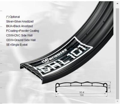 China BICYCLE HARLEY CHOPPER ALLOY RIM 80MM WIDE SNOWBIKE RIM for sale