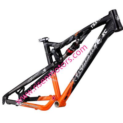 中国 26er XC フルサスペンションフレームTSX410 アルミニウムマウンテンバイク/Mtb自転車 販売のため