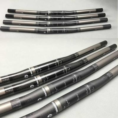 Chine Commande à manœuvre droite en fibre de carbone complète Diamètre 25,4 mm de vélo pliable Longueur 580/600/620 mm à vendre