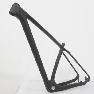 China 29er Carbon Mountain Bike Frame of T800 Carbon Fiber 12 mm Thru-axle BB30 Tapered Headtube Te koop