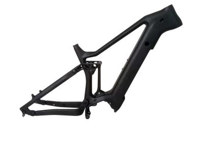 China 27.5+ 29 Boost Enduro Full Suspension E Bike Frame Full Carbon Electric Bike Frame for sale