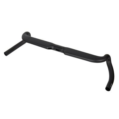 China Hoogwaardige Carbon Road Comfortable Handlebar Voor Racing Bike Bereik 65mm Drop 80mm W1 Breedte 340/380/420/460MM Te koop