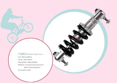 Cina Bicycle Coil Spring Suspension Shock 150-2000LBS for Wheelchair Length 80-200mm 6061 Aluminum Travel 18-35mm in vendita