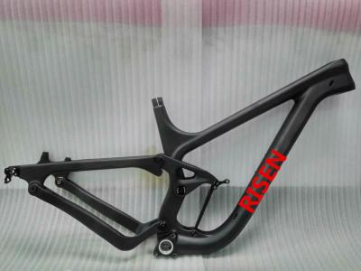 중국 Boost 27.5er Full Suspension Carbon Bike Frame Mtb Mountain Bike Frame 150mm Travel 29er 판매용