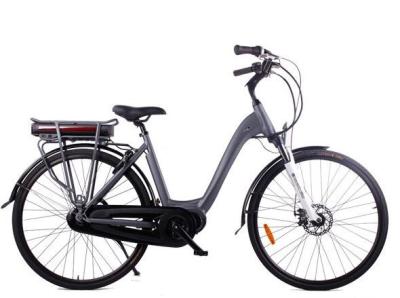 China Ec-gecertificeerde elektrische stadsfiets met Bafang Middrive Motor System Te koop