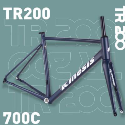 China Freio de disco 700x32c Alumínio Estrada Bike Frame com montura plana e roteamento de cabo interno à venda