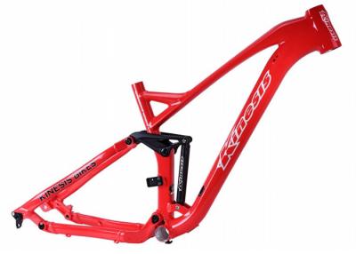 China 27.5 Plus Boost MTB pista de suspensión completa / AM marco de bicicleta de aluminio 148X12 OEM 29er en venta