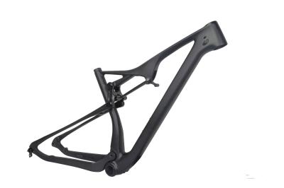 China 29er XC Full Suspension Carbon Bike Frame 27.5 Plus Carbon Mountain Bike Mtb Frame for sale