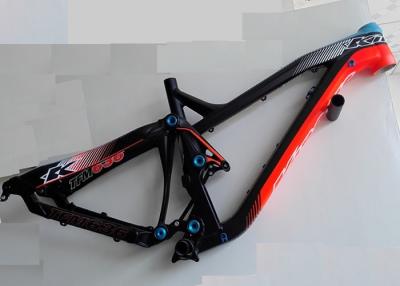 China 29er Full Suspension Aluminum Bike Frame 160mm OEM 27.5 Plus Mountain Bike Mtb for sale