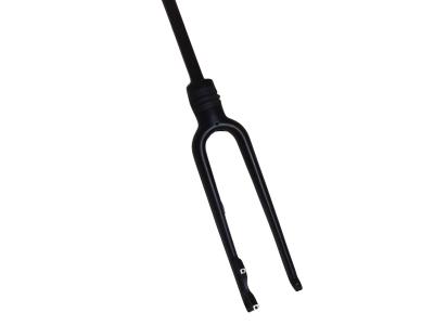 中国 Lightweight 700x50c Aluminum Gravel Single Shock Front Fork 100x12 35mm Travel  Road Fork 販売のため