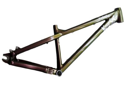 China 26er Aluminum BMX Dirt Jump Bike Frame Strengthened 100-120mm Travel à venda