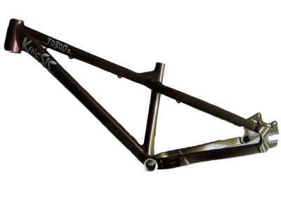 China 26er Aluminium BMX Dirt Jump Bike Frame Versterkt 100-120mm Reis Te koop