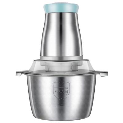 China Hotel Household Multifunctional Stainless Steel Meat 2L-4L Electric Wholesale Meat Grinder for sale