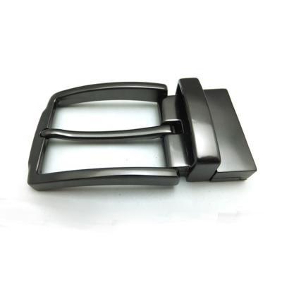 China Zinc Alloy Pin Belt Buckle Reversible Reversible For Men's Belt Rotation for sale