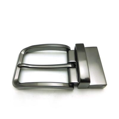 China Reversible buckle leather belts with removable buckles for sale