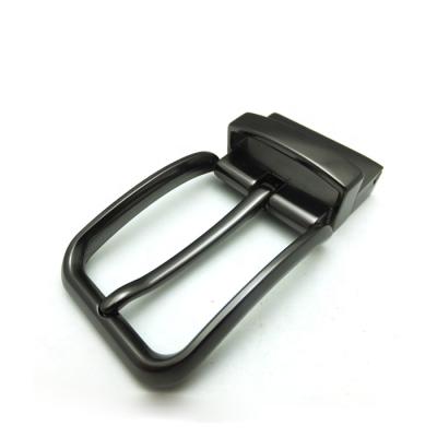 China Custom Zinc Alloy Reversible Deep Reversible Buckle Gun Color Pin Sling Belt Clip Buckle Metal Seat Belt Buckle Hardware Supplier for sale