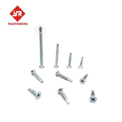 China Head pan CSK hex head patta wafer self drilling concrete screws with factory prices for sale