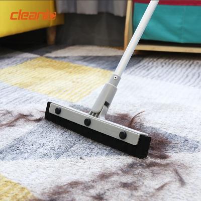 China Low Moq 35cm Small Swivel Soft Adjustable Foam Rubber Swivel Water Floor Wiper Small Double Squeegee For Bathroom Kitchen for sale