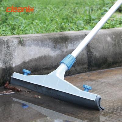 China Viable Professional Double Tool Maker Silicone Blade Floor Cleaning Squeegee For Shower Kitchen Remove Water for sale