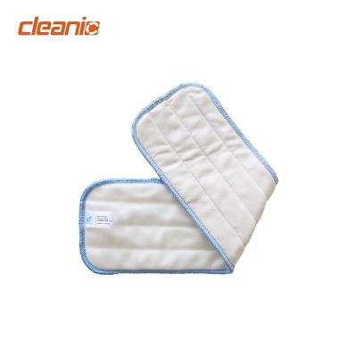 China Viable Limb Factory IPC Rectangle Microfiber Jet Mop Cloth Quick Drying Reusable Replacement For Floor Cleaning Waxing for sale