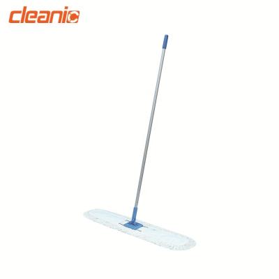 China Low moq sustainable large acrylic reusable industrial cleaning tool maker dust broom with long handle for warehouse for sale