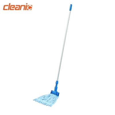 China Durable Microfiber Twine Maker 270g Cleaning Tool Floor Foshan Kentucky Wet Mop With Multiple Mop Clip Options for sale