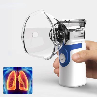 China USB Rechargeable Quiet Inhaler Nebulizer Charging Silent Humidifier for Baby Adult Handheld Respirator Baby Portable Medical Devices for sale