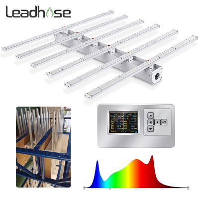 China Seed Starting Two Head Strip Timmable Sync Led Full Spectrum Grow Lights For Indoor LED Full Spectrum Grow Light for sale