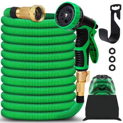 China ZhuoMiao China Adjustable Eco Friendly Watering Magic And Flex Expandable Garden Hose 75FT Water Hose for sale