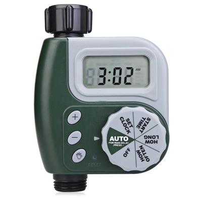 China Easy Installation Digital Aluminum Automatic Programmable Connector Agriculture Garden Electronic Water Timers for sale