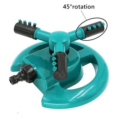 China 2021 Zhuomiao China 360 Degree Rotary Automatic Sprinkler Factory Adjustable Large Area Garden 360 Degree Automatic Sprinkler Equipment for sale