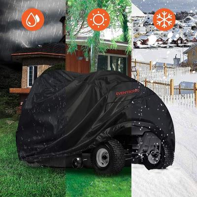 China High Quality Portable Ride On Rain Dustproof Cover Heavy Duty Lawn Mower Cover Mower Outdoor Cover for sale