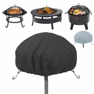 China Modern High Quality Round Fire Oxford Pit Cover Outdoor Brazier Cover for sale