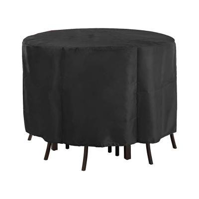 China New Selling Oxford Circular Garden Table Cover Dustproof Simple Hot Creative Waterproof Cloth Material for sale