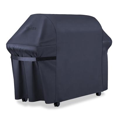 China BBQ Grill Cover 210D Oxford Cloth Square Dustproof Heavy Duty Outdoor BBQ Cover Rainproof Windproof BBQ Cover for sale