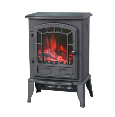 China High Quality Household 2000W Electric Room Fireplace Heater With Bright Flame for sale