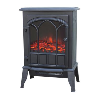 China High Quality Household 2000W Electric Room Fireplace Heater With Bright Flame for sale