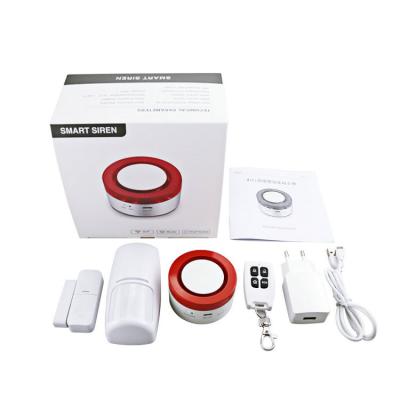 China New Products Door Security Smart Life Sensor Detector Kit H1 Hot Selling Remote Control Home Alarm System for sale