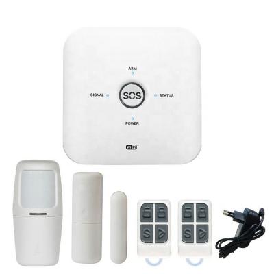 China ABS Best Anti Theft Bedroom System Home Security Alarm Tuya Smart WiFi Plastic Siren Sale Wireless Alarm System for sale