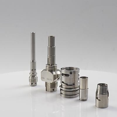 China Hardness Machined Aluminium Turned Parts Anodizing Laser Module for sale