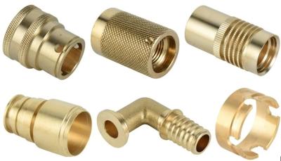 China Hardware CNC Turning Brass Parts Precision Custom Brass CNC Machining Harden for sale