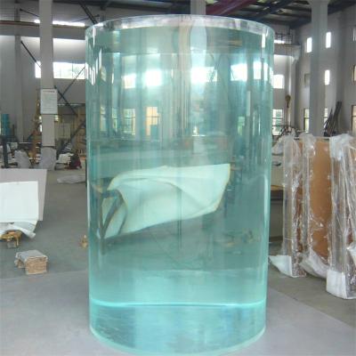 China Sustainable Cylinder Aquarium Factory Price Acrylic Glass Aquariums And Accessories 5L for sale