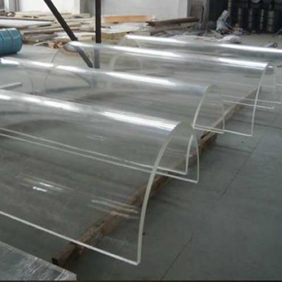 China Pmma Acrylic Clear Thick Curved Acrylic Windows Sheet Underwater Cheap for sale