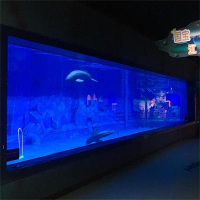 China Large UV Resistance High Quality Cast Acrylic Glass Acrylic Wall Panel For Ocean World for sale