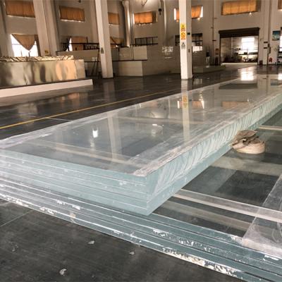 China Windows Aquarium Underwater Transparent Clear Acrylic Wall Panel for sale