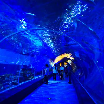 China Transparent Cast Acrylic Windows Underwater Clear Large Tunnel For Aquarium,Acrylic Aquarium Tunnel Oceanarium Tank% for sale