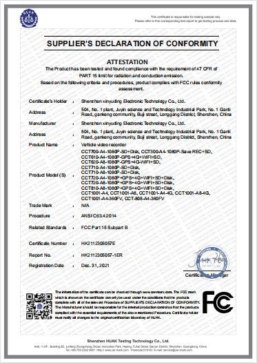 FCC - Shenzhen Xinyuding Electronic Technology Co., Ltd.