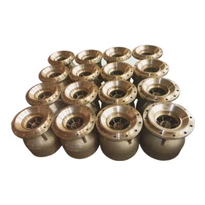 China Custom Copper Brass Bronze Sand Casting Investment Casting Copper Brass Bronze Parts With CNC Machining for sale