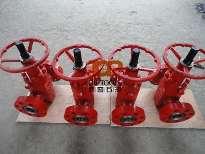 China AISI Wellhead Valves Manually Operated Gate Valve For Wellhead High Pressure Flow Control for sale