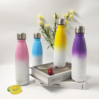 China Customized Stocked Water Bottle Vacuum Stainless Steel Water Bottle With Lid For Kids for sale